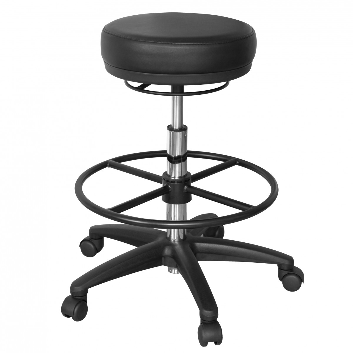 Tabouret de travail Roland Noir