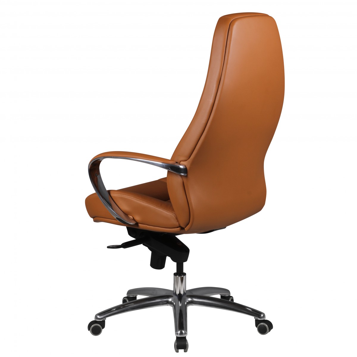 Chaise de Bureau Austin Cuir Véritable Caramel