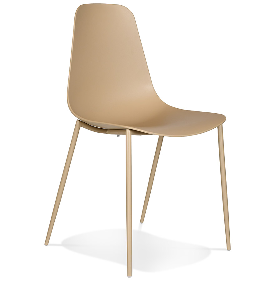 Alterego Chair FELIZ Frame Colour Beige Seat Beige