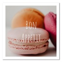 Cadre classique de macarons imprimé sur toile avec cadre en mdf feeby-02