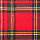 Paravent à deux faces 180 cm fabriqué en mdf et toile avec décor tartan rouge feeby-02