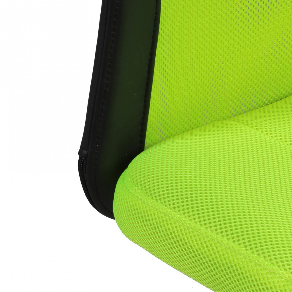 Chaise de bureau pour enfants LUKAS vert pour enfants à partir de 6 ans avec dossier et roulettes souples_06