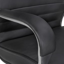 Chaise de bureau Bigboss simili cuir noir_07