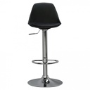 Corsica tabouret de bar simili cuir noir_01