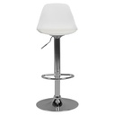 Corsica tabouret de bar simili cuir blanc_01