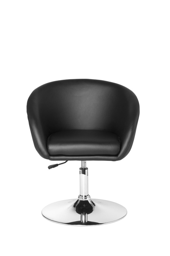 Fauteuil de Relaxation Design Simili Cuir Noir_01