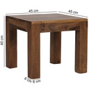 Table basse en bois de Sesham massif 45 cm de large_03