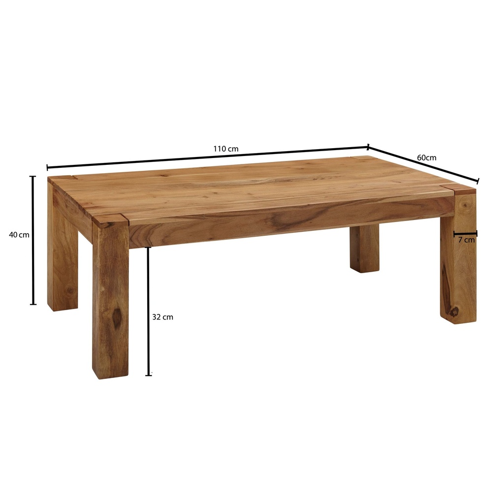 Table basse MUMBAI bois d'acacia massif 110 cm de large design produit naturel style maison de campagne_03