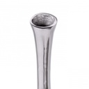 Vase décoratif grande BOUTEILLE L aluminium moderne avec 1 ouverture en argent, grand vase à fleurs en aluminium fait main, grand vase décoratif pour fleurs_03