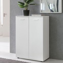 Commode SVENJA avec 2 portes 71x104x35cm, bois blanc_01