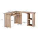 Combinaison de bureau Design 140 x 75,5 x 120 cm Sonoma_03