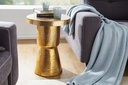 Table d'appoint design DELYLA 43x59x43 cm aluminium or_02