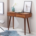 Table console 90x76x36cm en bois de Sesham massif avec tiroirs_01