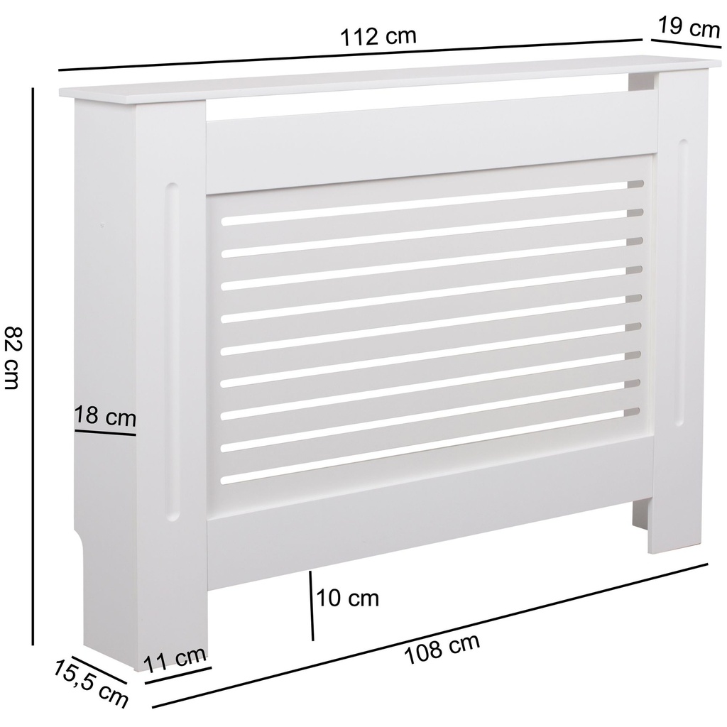 Design Cache-radiateur laqué blanc mat 112x82x19 cm_03