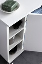 Meuble vasque 60 x 64 x 32 cm blanc avec porte_06