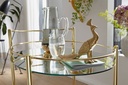 Design chariot de service or 67x79 cm Mobile Mini Bar_04