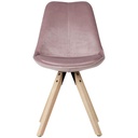 Soft dining chair set de 2 sans accoudoirs en rose_02