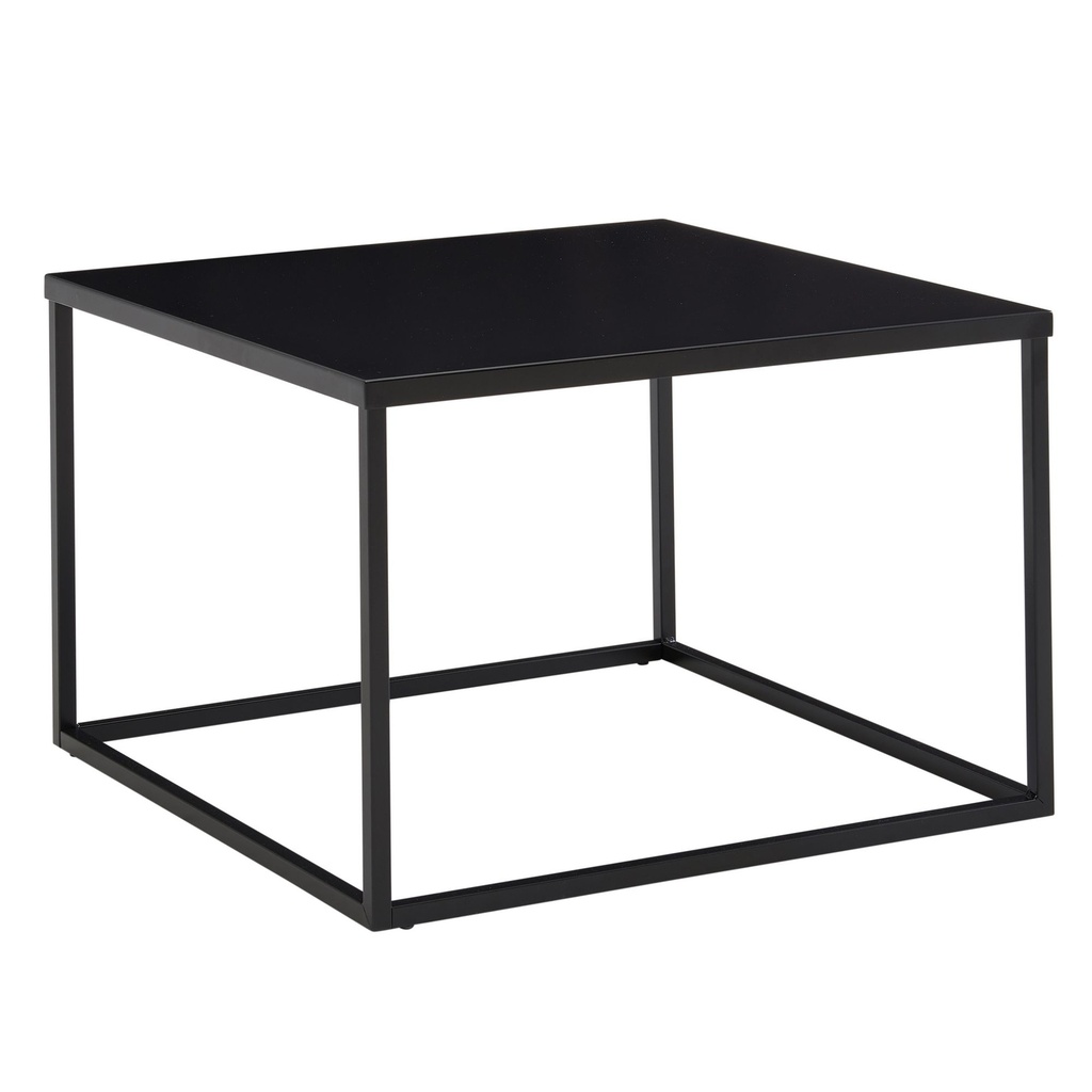 Table basse 60x60x40 cm table de salon en métal noir industriel, table de canapé carrée, table de salon table basse en acier_06