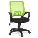 Chaise de bureau Chaise de bureau Rivoli Lime avec accoudoir