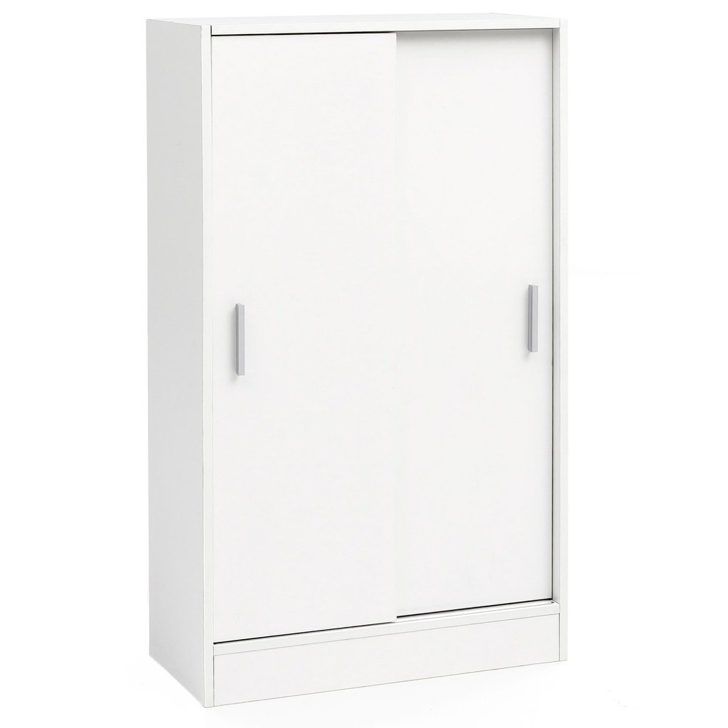 Classeur bois 60 x 107,5 x 28,5 cm blanc