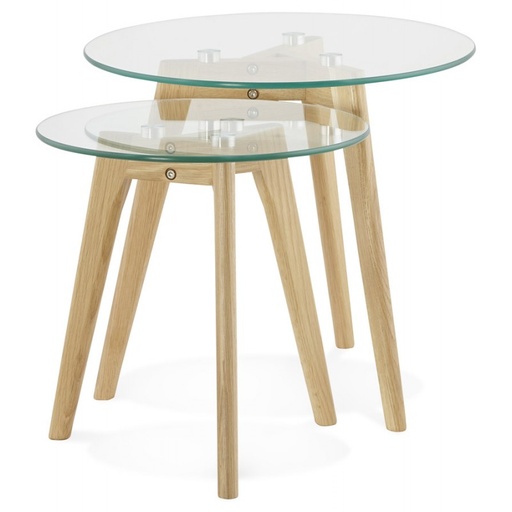 [A00107] Tables d'appoint Khalana