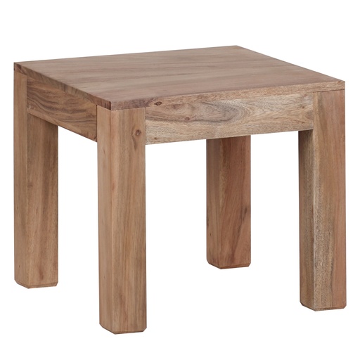 [A09618] Table basse en bois d'acacia massif 45 cm de large