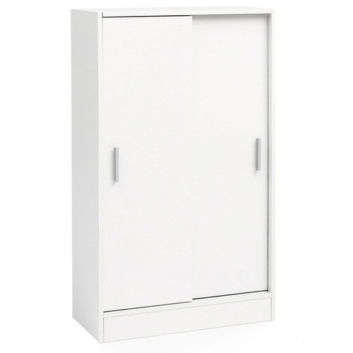 [A09933] Classeur bois 60 x 107,5 x 28,5 cm blanc