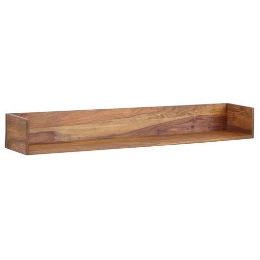 [A10193] Étagère murale 120 x 15 x 20 cm en bois massif Sheesham Étagère suspendue moderne flottante Grand design Étagère flottante Étagère suspendue Salon WL6.523