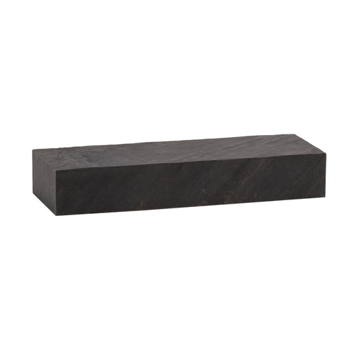 [A10338] Étagère murale en bois massif de manguier / Aspect pierre Étagère suspendue Design moderne Étagère flottante rectangulaire Anthracite