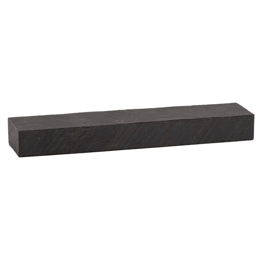 [A10339] Étagère murale 90x10x20 cm Bois massif de manguier / Aspect pierre Étagère suspendue Design moderne Étagère flottante rectangulaire Anthracite WL6.784